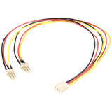 StarTech.com Splitter cable - TX3 fan power - 12in - 1ft (TX3SPLIT12)