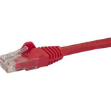 StarTech.com 3 ft Red Snagless Cat6 UTP Patch Cable - Category 6 - 3 ft - 1 x RJ-45 Male Network - 1 x RJ-45 Male Network - Red (N6PATCH3RD)