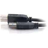 C2G 54175 USB Cable Adapter - 9.8 ft USB Data Transfer Cable - Type A Male USB - Type B Male USB - Shielding - Black (54175)