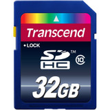 Transcend TS32GSDHC10 32 GB Class 10 SDHC - Class 10 - 1 Card (Fleet Network)