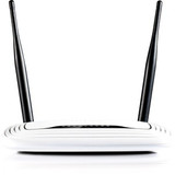 TP-LINK TL-WR841N Wireless N300 Home Router - 2.48 GHz ISM Band - 2 x Antenna - 37.50 MB/s Wireless Speed - 4 x Network Port - 1 x - (Fleet Network)