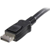 StarTech.com 30 ft DisplayPort Cable with Latches - M/M - DisplayPort Male Digital Audio/Video - DisplayPort Male Digital Audio/Video (DISPLPORT30L)