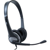 Cyber Acoustics AC-204 Headset - Stereo - Wired - 20 Hz - 20 kHz - Over-the-head - Binaural - Semi-open - 7 ft Cable - Noise (Fleet Network)