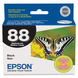 Epson DURABrite 88 Original Ink Cartridge - Inkjet - Black - 1 Each (Fleet Network)