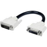 StarTech.com 6in DVI-D Dual Link Digital Port Saver Extension Cable M/F - DVI for Video Device (DVIDEXTAA6IN)