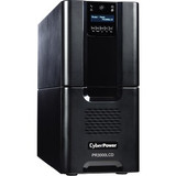 CyberPower Smart App Sinewave PR3000LCD 3000VA Pure Sine Wave Tower LCD UPS - Tower - 8 Hour Recharge - 6 Minute Stand-by - 110 V AC - (Fleet Network)