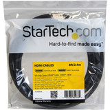 StarTech.com 8 ft High Speed HDMI Cable - Ultra HD 4k x 2k HDMI Cable - HDMI to HDMI M/M - 8 ft HDMI A/V Cable for Blu-ray Player, DVD (HDMM8)