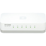 D-Link GO-SW-5E 5-Port 10/100 Unmanaged Desktop Switch - 5 Ports - 2 Layer Supported - Twisted Pair - Desktop - 3 Year Limited (Fleet Network)