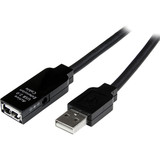StarTech.com 25m USB 2.0 Active Extension Cable - M/F - 82 ft USB Data Transfer Cable - First End: 1 x Type A Male USB - Second End: 1 (USB2AAEXT25M)
