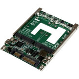 StarTech.com Dual mSATA SSD to 2.5" SATA RAID Adapter Converter - 2 x SSD Supported - Serial ATA/600 Controller - RAID Supported 0, 1, (Fleet Network)