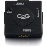 C2G 3-Port HDMI Auto Switch - 1920 x 1080 - Full HD - 3 x 1 - 1 x HDMI Out (40734)