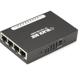 Black Box USB-Powered 10/100 8-Port Switch - 8 Ports - 10/100Base-TX - TAA Compliant - 2 Layer Supported - Desktop - 1 Year Limited (LBS008A)