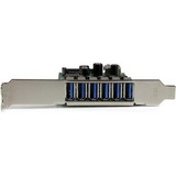 StarTech.com 7 Port PCI Express USB 3.0 Card - Standard and Low-Profile Design - Get the scalability you need by adding 7 USB 3.0 with (Fleet Network)