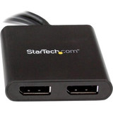 StarTech.com 2-Port DisplayPort MST Hub - 4K 30Hz- DisplayPort to DisplayPort Dual-Monitor Splitter for Dual Monitor Setup - Use this (Fleet Network)
