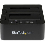 StarTech.com USB 3.1 (10Gbps) Hard Drive Duplicator Dock for 2.5" & 3.5" SATA SSD HDD + 4Kn - USB/ USB-C [Thunderbolt 3 Compatible] - (Fleet Network)
