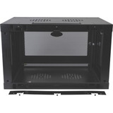 Tripp Lite SmartRack 6U Low-Profile Switch-Depth-Plus Wall-Mount Rack Enclosure Cabinet - For Server - 6U Rack Height x 19" (482.60 x (SRW6UDP)