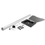 StarTech.com Secure Tablet Floor Stand - Security lock protects your tablet from theft and tampering - Supports iPad and other 9.7" - (STNDTBLT1FS)