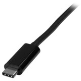 StarTech.com 2m / 6 ft USB C to VGA Cable - USB Type C to VGA - 1920 x 1200 - Black - Eliminate clutter by connecting your USB Type-C (CDP2VGAMM2MB)