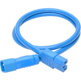 Tripp Lite P018-003-ABL Standard Power Cord - For PDU, UPS - 250 V AC / 15 A - Blue (P018-003-ABL)