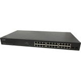Transition Networks Smart Managed PoE+ Switch - 24 Network, 2 Expansion Slot - Manageable - Twisted Pair, Optical Fiber - Modular - 4 (Fleet Network)