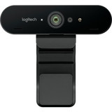 Logitech BRIO Webcam - 90 fps - USB 3.0 - 4096 x 2160 Video - Auto-focus - 5x Digital Zoom - Microphone - Notebook (Fleet Network)