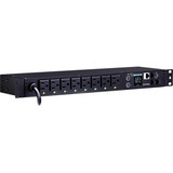 CyberPower PDU81001 8-Outlet PDU - NEMA 5-15P - 8 x NEMA 5-15R - 120 V AC - Network (RJ-45) - 1U - Rack Mount (Fleet Network)