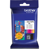 Brother Innobella LC30173PKS Original Ink Cartridge Value Pack - Cyan, Magenta, Yellow - Inkjet - High Yield - 550 Pages Yellow, 550 - (Fleet Network)