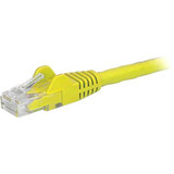 StarTech.com 30ft Yellow Cat6 Patch Cable with Snagless RJ45 Connectors - Long Ethernet Cable - 30 ft Cat 6 UTP Cable - 30 ft Category (N6PATCH30YL)