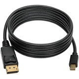 Tripp Lite P583-006-BK DisplayPort/Mini-DisplayPort Audio/Video Cable - 6 ft DisplayPort/Mini DisplayPort A/V Cable for Audio/Video - (P583-006-BK)