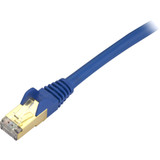 StarTech.com 2ft Blue Cat6a Shielded Patch Cable - Cat6a Ethernet Cable - 2 ft Cat 6a STP Cable - Snagless RJ45 Ethernet Cord - 2 ft - (C6ASPAT2BL)