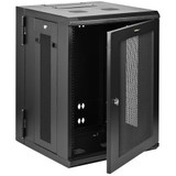 StarTech.com Wallmount Server Rack Cabinet - Hinged Enclosure - 15U - Wallmount Network Cabinet - 16.1in Deep - For Server - 15U Rack (RK1520WALHM)