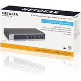 Netgear XS508M Ethernet Switch - 8 Ports - 2 Layer Supported - Modular - Twisted Pair, Optical Fiber - Desktop, Rack-mountable - (XS508M-100NAS)