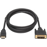 Tripp Lite 6ft HDMI to DVI-D Digital Monitor Adapter Video Converter Cable M/M 6' - 6 ft DVI/HDMI Video Cable for Video Device, TV, - (P566-006)