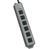 Tripp Lite Waber 6 Outlets Power Strip - NEMA 5-15P - 6 x NEMA 5-15R - 15 ft Cord - 15 A Current - 120 V AC Voltage (Fleet Network)