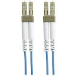 Belkin Fiber Optic Duplex Patch Cable - LC Male - LC Male - 3m - Aqua (Fleet Network)