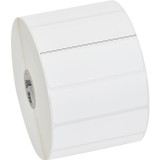 Zebra Label Paper 3 x 1in Thermal Transfer Zebra Z-Select 4000T 1 in core - 3" Width x 1" Length - 2580/Roll - 1" Core - 6 / Carton - (Fleet Network)