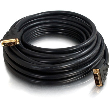 C2G Pro Series 41230 Digital Video Cable - 6 ft DVI Video Cable - First End 1 x 24-pin DVI-D Single-Link Male Digital Video - End 41230