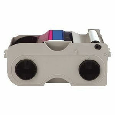 Fargo 45113 Ribbon Cartridge - Black - Dye Sublimation Thermal Transfer - 500 Pages 45113