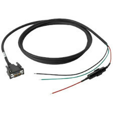Zebra VC70 DC Power In Cable 25-159551-01 - For Power Supply Battery Vehicle Mount Computer - Black - 10 ft Cord Length 25-159551-01