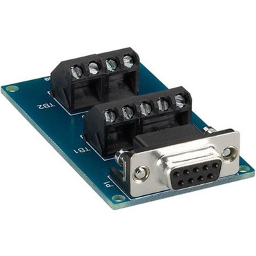 Black Box DB9 to Terminal Block Adapter - 1 x DB-9 Female Serial - Terminal Block IC981