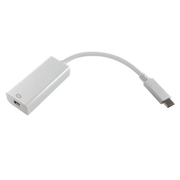 USB 31 Type C to Mini DisplayPort 12 Adapter - White FN-AD-UC-MDP01