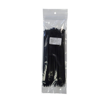 100pk 8 inch cable tie 18lb - UV  weather resistant nylon 66 - Black FN-CT-108-100BK 100pk 8 inch cable tie 18lb - UV  weather resistant nylon 66 - Black FN-CT-108-100BK