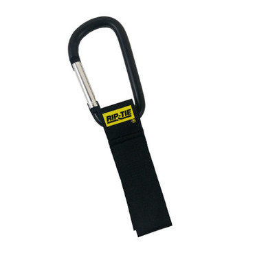 6 inch by 1 inch Rip-Tie Cable Carrier - Black - Pack of 2 FN-VL-CC1-06BK-02