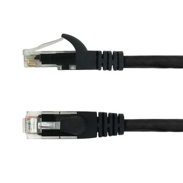 15ft Cat6a UTP 10GB Molded Patch Cable - Black FN-CAT6A-15BK