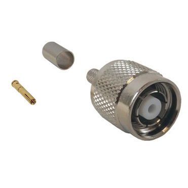 TNC Reverse Polarity Male Crimp Connector for LMR-240 50 Ohm FN-CN-22-240 TNC Reverse Polarity Male Crimp Connector for LMR-240 50 Ohm FN-CN-22-240