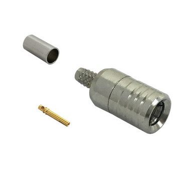 SMB Male Crimp Connector for RG174 LMR-100 50 Ohm FN-CN-40-100