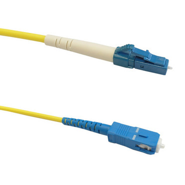 10ft 3m Singlemode Simplex LCSC 9 micron Fiber Cable - 3mm Jacket FN-FO-609-10
