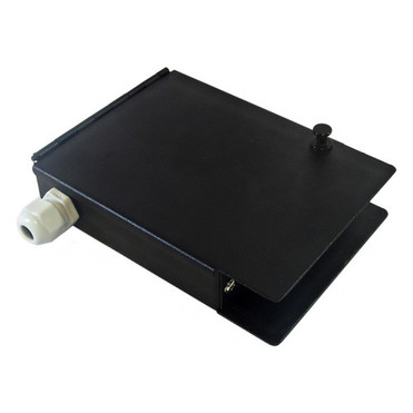 Indoor 4-Port Metal Fiber Optic Terminal Box - Black FN-PP-F1512-BK Indoor 4-Port Metal Fiber Optic Terminal Box - Black FN-PP-F1512-BK