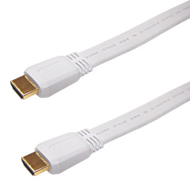 25ft HDMI High Speed wEthernet 4K2K 60Hz flat cable FT4 - White FN-HDMI-140F-25WH 25ft HDMI High Speed wEthernet 4K2K 60Hz flat cable FT4 - White FN-HDMI-140F-25WH