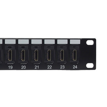24-Port HDMI patch panel 19 inch rackmount 1U FN-PP-HDMI-24